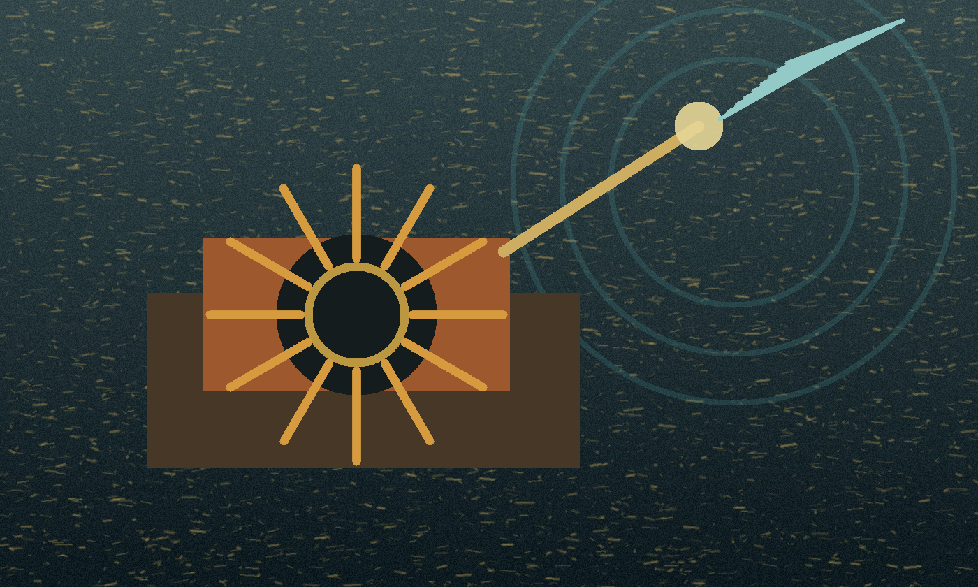 Weather machine illustration